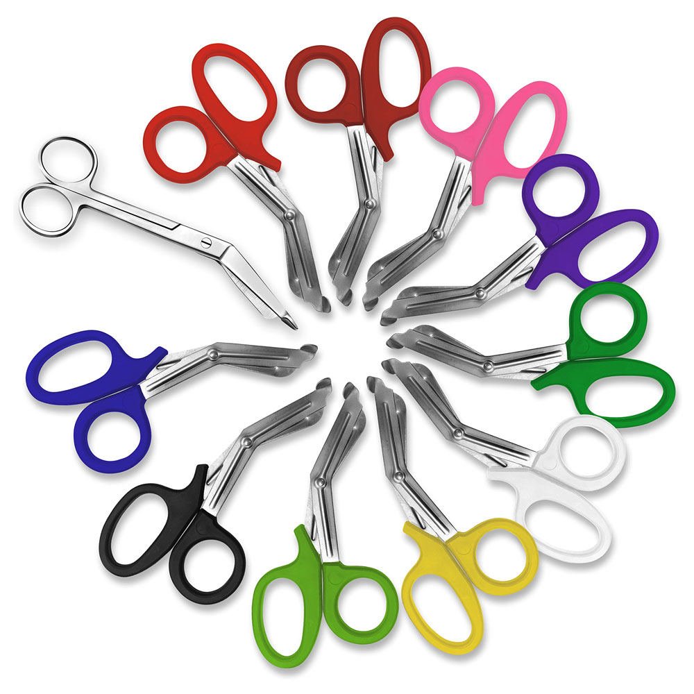 Trauma Shears 5.5″ – Set of 12 Pcs