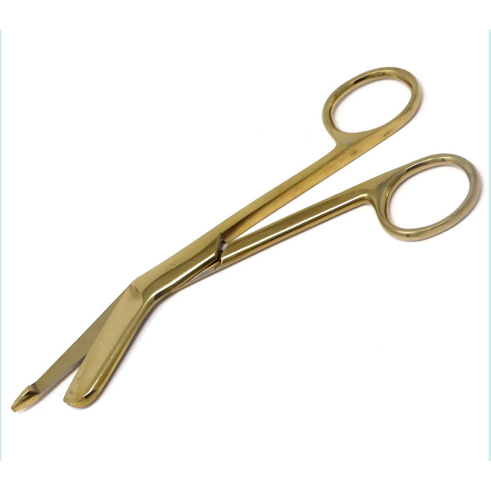 Plasma Full Gold Bandage Scissors