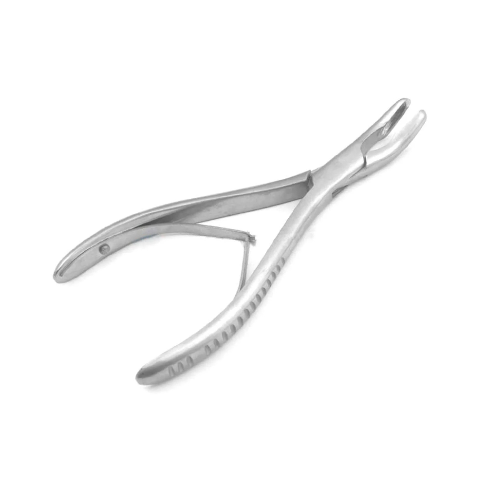 Luer Bone Rongeur Curved 6″ with a 3 mm CVD insert
