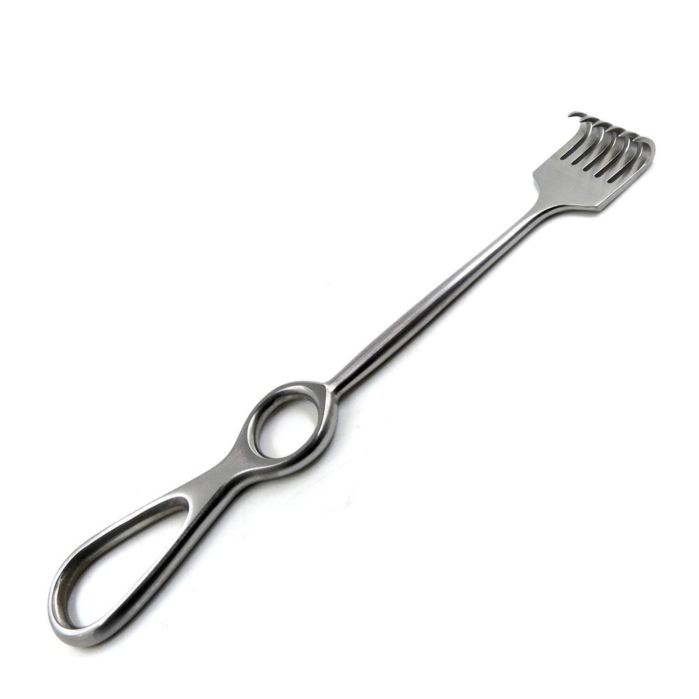 Volkman Retractor with 6 Sharp Prongs