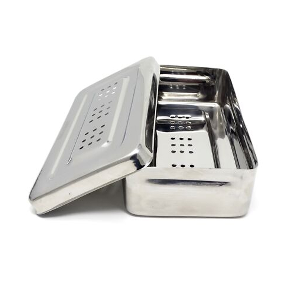 Perforated Instrument Box (7x3x1.5 inches)