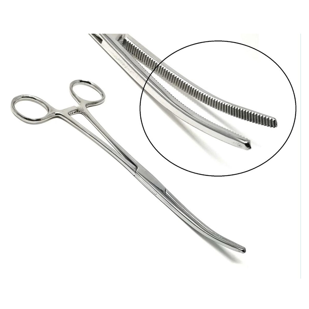 Hemostat Forceps 10″ Curved