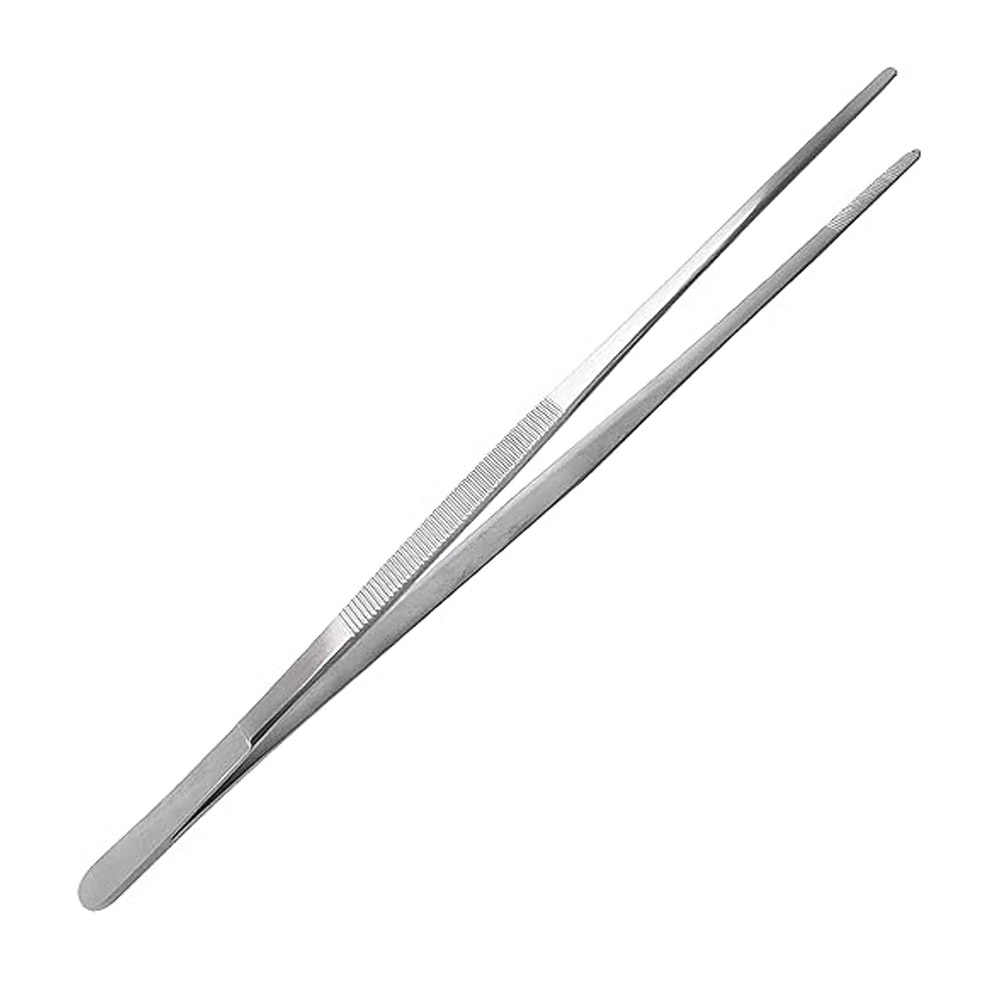Thumb Dressing Forceps Serrated 12″