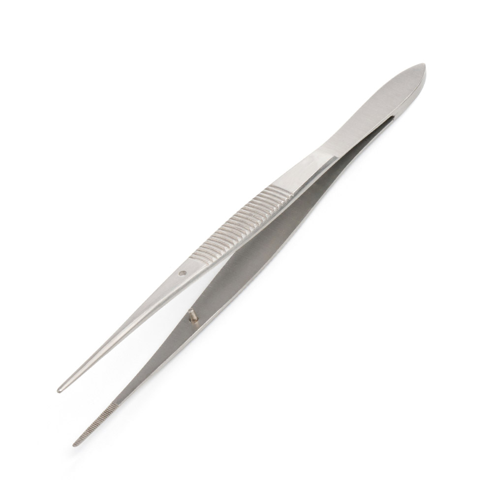 Iris Forceps Straight 4″ Satin